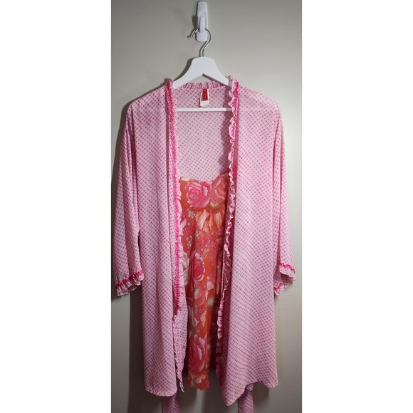 Josie Slip Nightgown with Sheer Straps, Size Medium - Picture 11 of 12